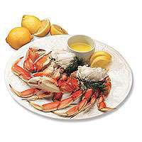 Dungeness Crab Section Cooked Frozen 1 Count - 0.50 Lb (subject to availability)