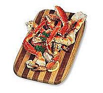 Seafood Counter Crab King Crab Legs & Claws 16-20 Size Cooked Previously Frozen - 2.00 LB