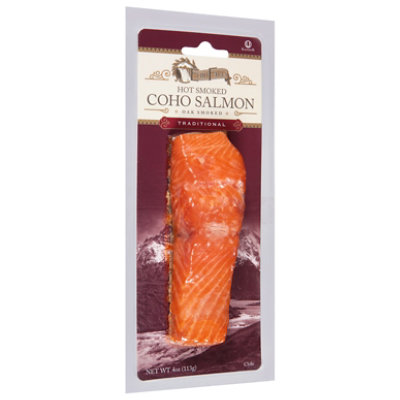 Echo Falls Salmon Smoked Alderwood Smoked Traditional - 4 Oz - Image 1