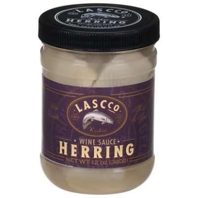 LASCCO Premium Herring Fillet Wine Snack - 12 Oz