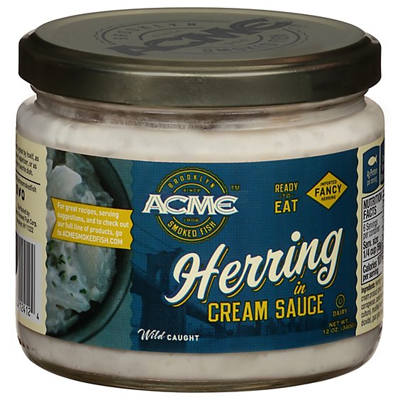 ACME Herring In Cream Sauce - 12 Oz