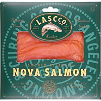 LASCCO Salmon Nova Sliced & Smoked - 3 Oz - Image 2
