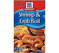 McCormick Golden Dipt Shrimp & Crab Boil Spice - 3 Oz
