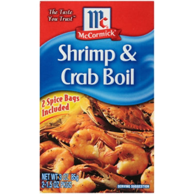 McCormick Spice Shrimp & Crab Boil Spice - 2-1.5 Oz