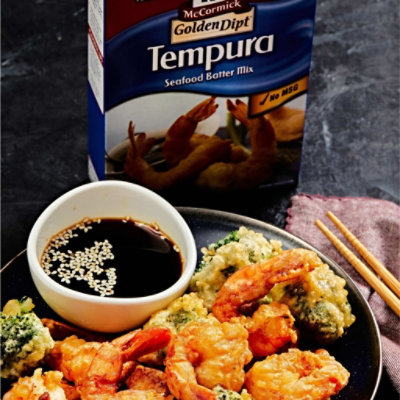 McCormick Golden Dipt Tempura Seafood Batter Mix - 8 Oz - Image 2