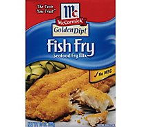 McCormick Golden Dipt Fish Fry Seafood Fry Mix - 10 Oz