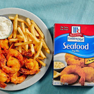 McCormick Golden Dipt Seafood Fry Mix - 10 Oz - Image 3