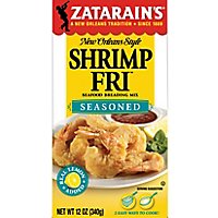 Zatarains New Orleans Style Breading Mix Seafood Shrimp Fri Seasoned - 12 Oz - Image 2