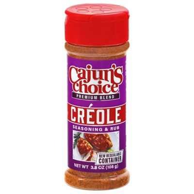 Cajuns Choice Seasoning Mix Creole - 3.8 Oz