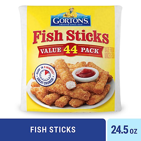 Gortons Fish Sticks Value Pack - 24.5 Oz
