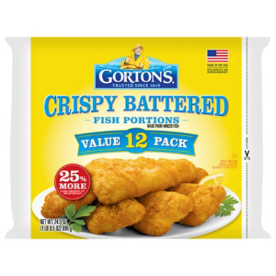 Gorton's Crispy Battered Fish Portions - 24.5 Oz - Image 3