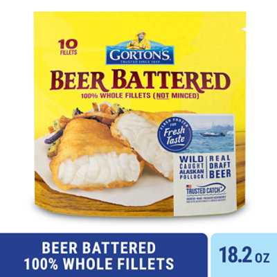 Gorton's Beer Battered Fish Fillets Bag - 10 Count - Image 2