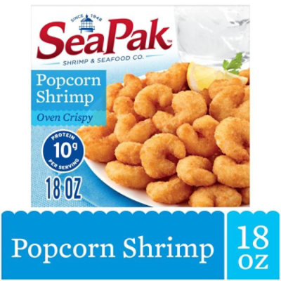 SeaPak Shrimp & Seafood Co. Shrimp Popcorn Oven Crispy - 18 Oz