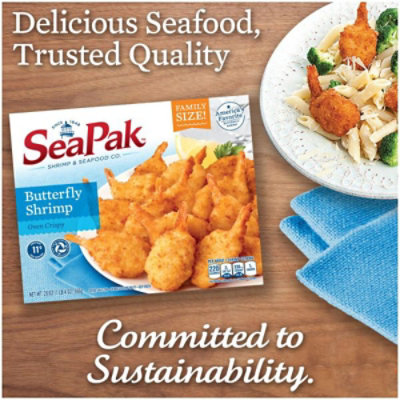 SeaPak Oven Crispy Butterfly Shrimp Family Size - 20 Oz - Image 4