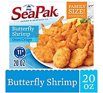 SeaPak Oven Crispy Butterfly Shrimp Family Size - 20 Oz