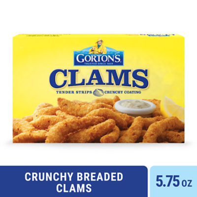 Gorton's Crunchy Breaded Clams - 5.75 Oz - Image 1