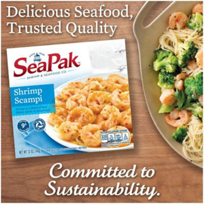 SeaPak Shrimp & Seafood Co. Shrimp Scampi - 12 Oz - Image 4