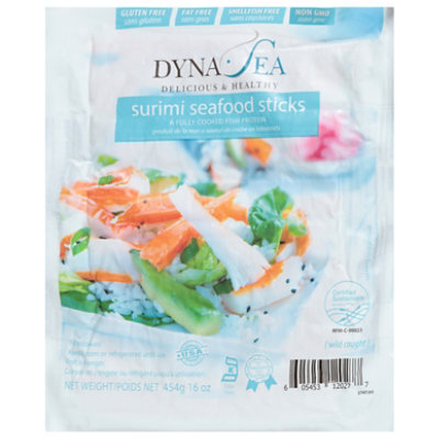 Dynasea Kosher Imitation Crab Stick Frozen - 16 Oz - Image 3