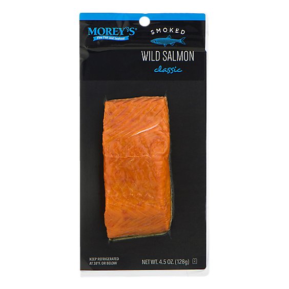 Moreys Salmon Smoked Wild Keta Classic - 4.5 Oz