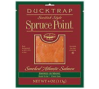 Ducktrap Atlantic Salmon Smoked Scottish Style Spruce Point - 4 Oz