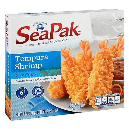 SeaPak Shrimp & Seafood Co. Shrimp Tempura - 8.2 Oz - Image 2