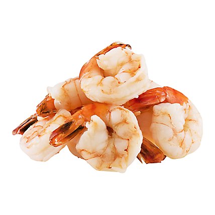 Shrimp Cooked Tail On Frozen 21 To 25 Count - 1 Lb - Image 1