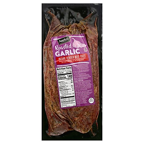 Signature SELECT Beef Petite Tender Fillet Roasted Garlic - 1 LB