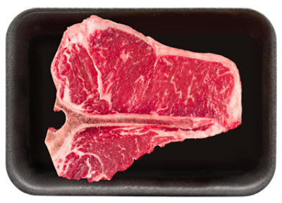 USDA Choice Beef Loin T-Bone Steak - 1.25 Lb