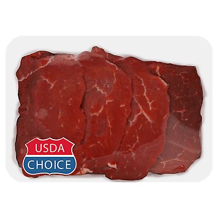 Meat Counter Beef USDA Choice Round Tip Breakfast Steak - 1 LB - Image 1
