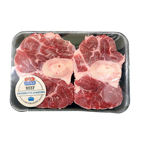 Meat Counter Beef USDA Choice Shank Cross Cut - 1 LB