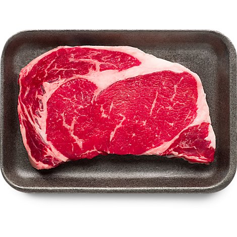 USDA Choice Beef Ribeye Steak Boneless - 1.00 Lb