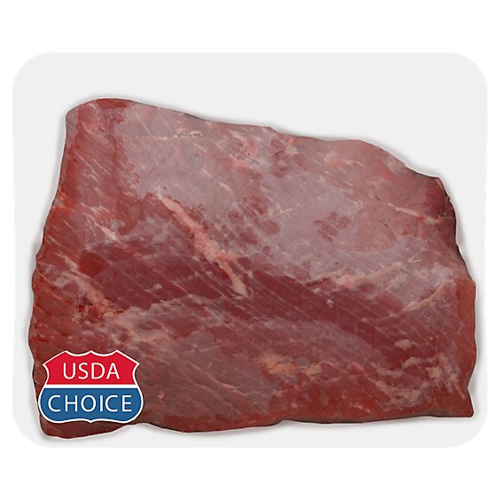 USDA Choice Beef Brisket Flat Boneless Whole - 4.00 Lb
