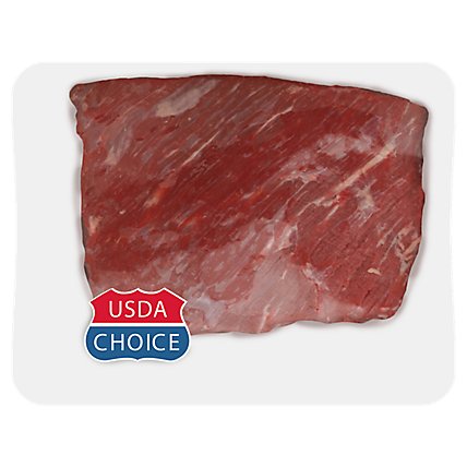 Meat Counter Beef USDA Choice Roast Brisket Flat Cut Boneless - 3.50 LB - Image 1