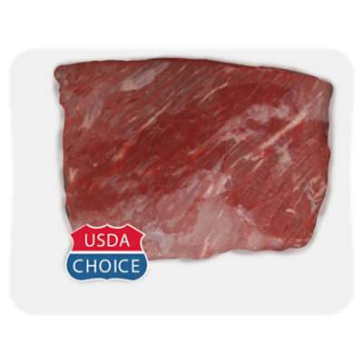 Meat Counter Beef USDA Choice Roast Brisket Flat Cut Boneless - 3.50 LB