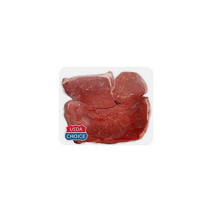 Meat Counter Beef USDA Choice Round Steak Boneless - 3 LB - Image 1