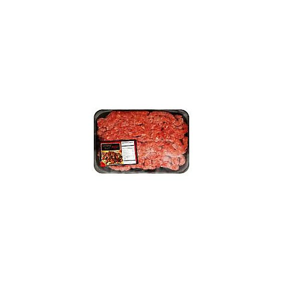 Meat Counter Beef Ground Beef For Chili 80% Lean 20% Fat Fresh - 1.00 LB