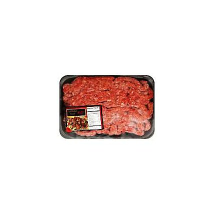 Meat Counter Beef Ground Beef For Chili 80% Lean 20% Fat Fresh - 1.00 LB - Image 1