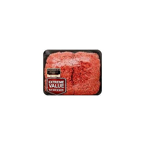 Meat Counter Beef Ground Beef 73% Lean 27% Fat Value Pack - 3.50 LB