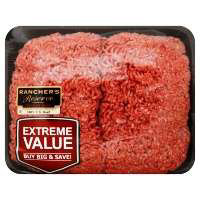 Ground Beef 80% Lean 20% Fat Value Pack - 3 Lbs.