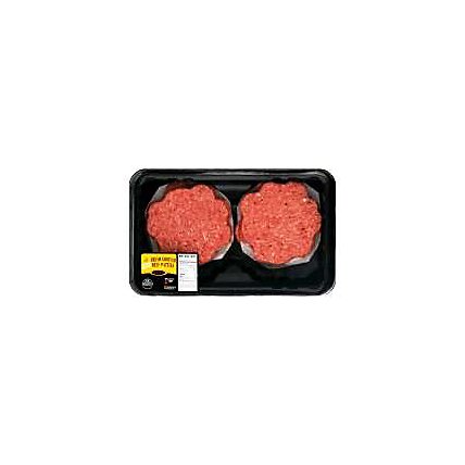 Ground Beef Hamburger Patties 85% Lean 15% Fat - 1.50 Lb - Image 1