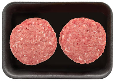 Ground Beef Hamburger Patties 93% Lean 7% Fat - 1 Lb - Image 1
