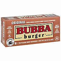 Bubba Burger Original 6 Count Frozen - 32 Oz - Image 1