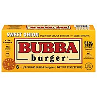 Bubba Burger Vidalia 6 Count Frozen - 32 Oz - Image 1