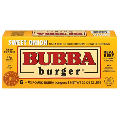 Bubba Burger Angus Beef Chuck Patties, 6 ct, 32 oz