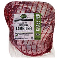 Open Nature Lamb Leg Boneless Whole - 7.00 LB - Image 1