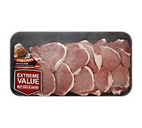 Meat Counter Pork Loin Assorted Chops Thin Value Pack - 3 LB