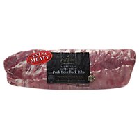 Meat Counter Pork Ribs Loin Backribs Previously Frozen - 2.00 LB - Image 1