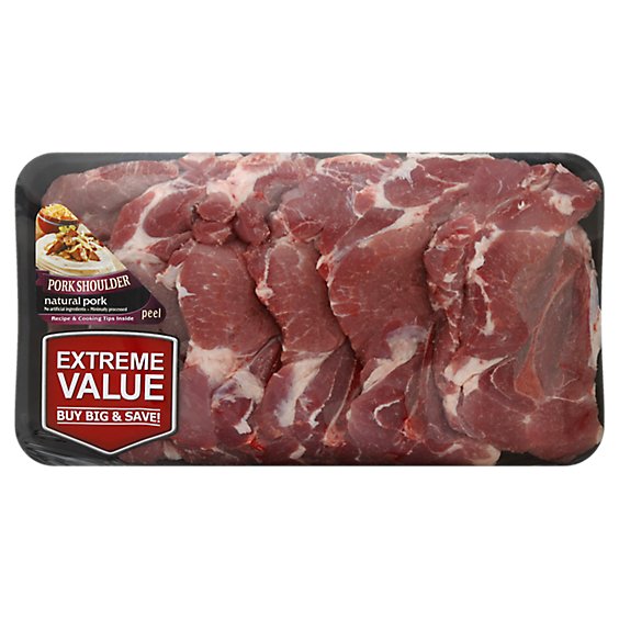 Meat Counter Pork Steak Shoulder Blade Value Pack - 3.50 Lb
