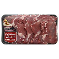 Meat Counter Pork Steak Shoulder Blade Value Pack - 3.50 Lb - Image 1