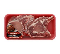 Meat Counter Pork Chops Loin Blade Chops - 1.75 LB